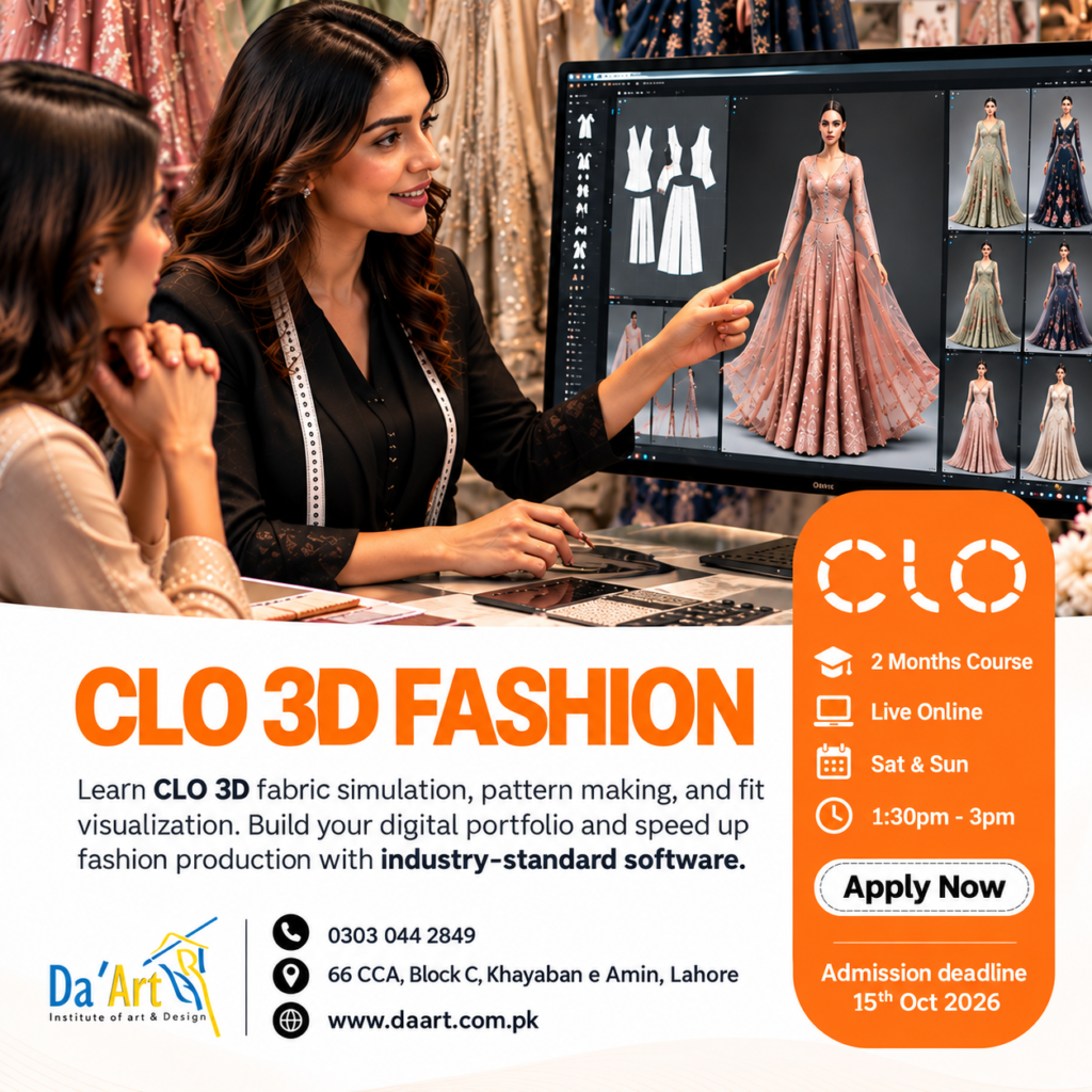 CLO 3D Fashion Course Promotion