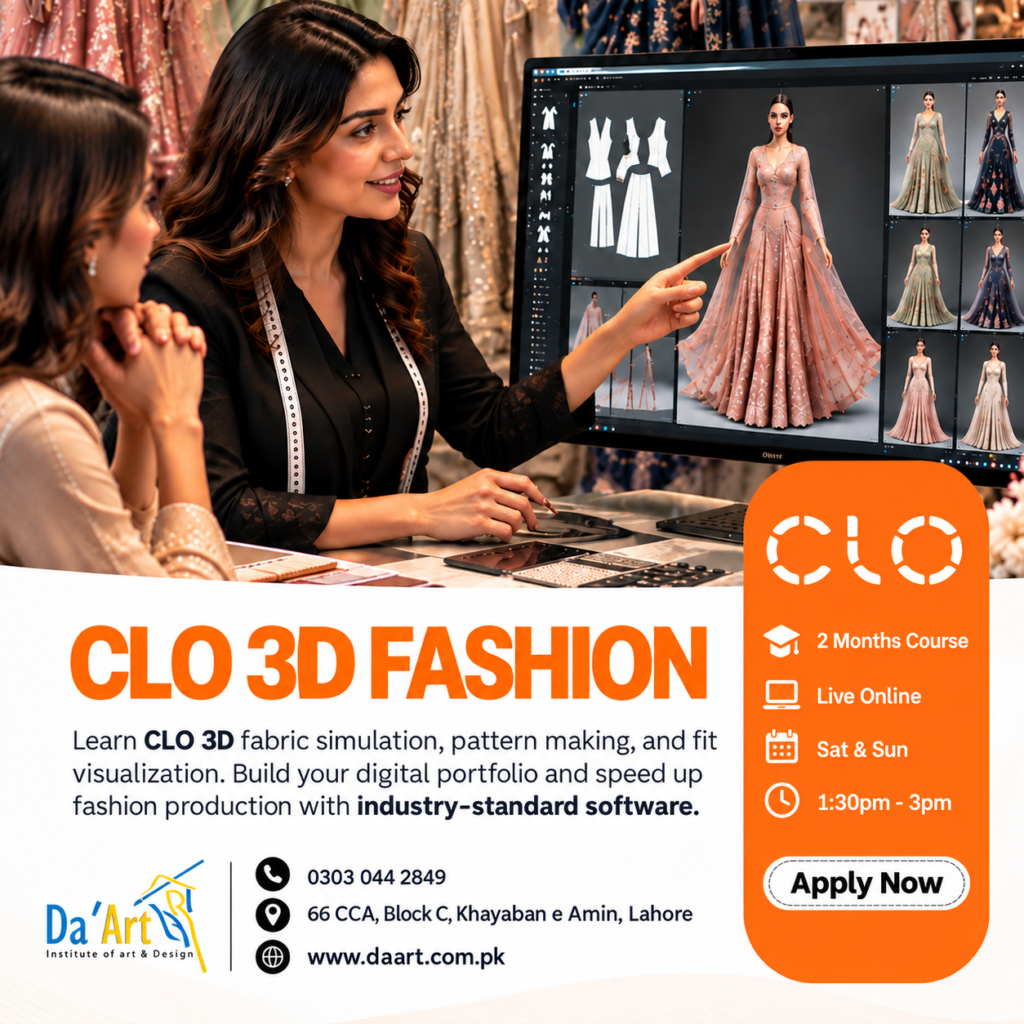 CLO 3D Fashion Studio Course